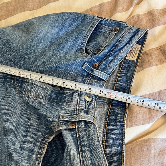 Levi's Premium 501 Straight Jeans in Hollow Days Medium Wash Size 28 L 32" - Picture 11 of 14